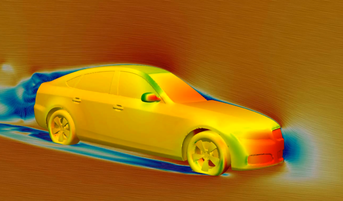 Automotive Aerodynamics CFD Simulation