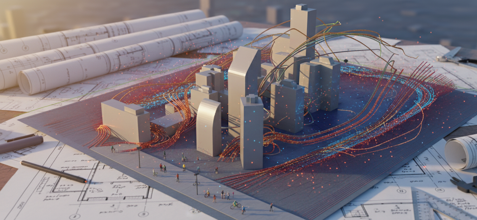 Pedestrian Wind Comfort Visualization